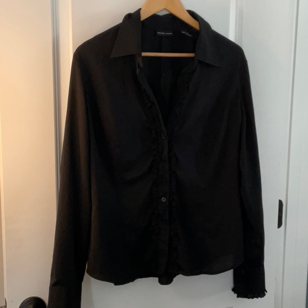 New York & Company Vintage Stretch Blouse